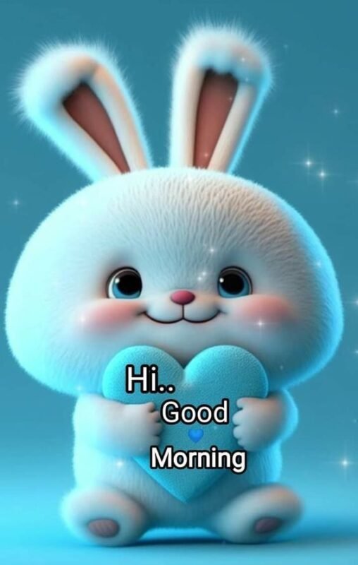 Good Morning Bear Rabbit Cute Rabbit Good Morning Images
