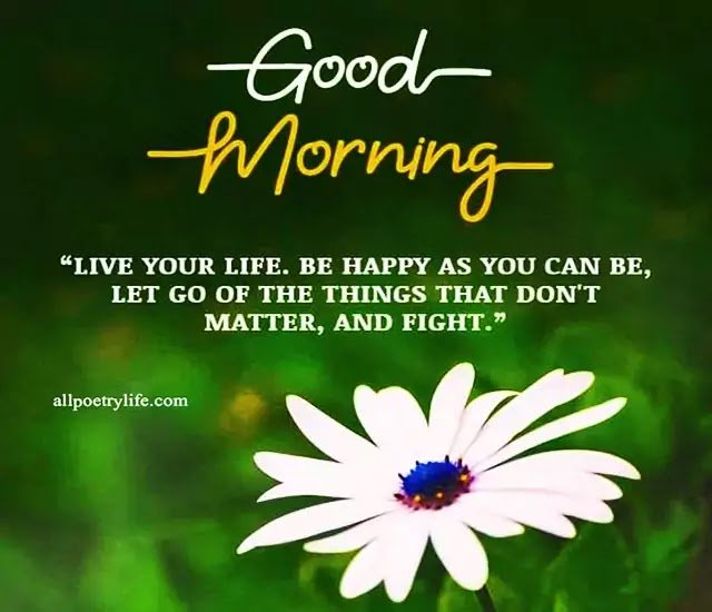 Good Morning Quotes About Life And Wishes Start Your Day