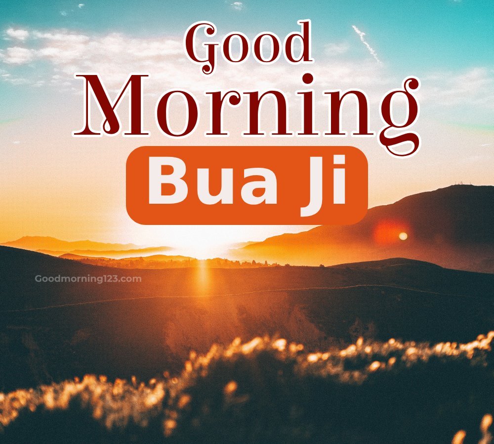Have A Nice Day Good Morning Bua Ji Image