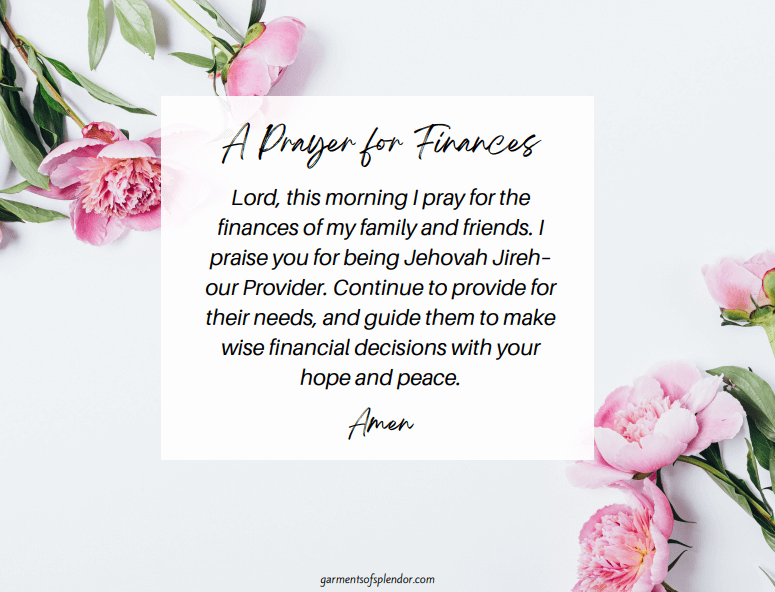 Morning Prayers For Family And Friends