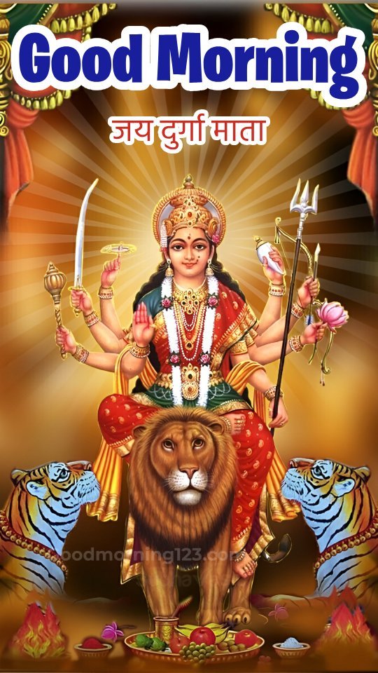 Morning Durga Maa Photo