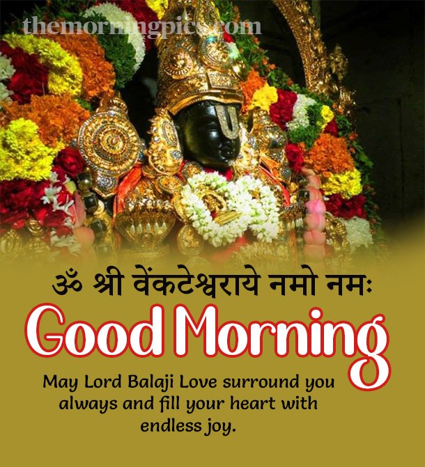 Morning Lord Balaji Blessings Pic